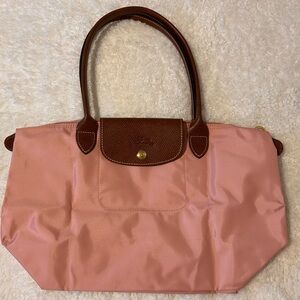 Longchamp Le Pliage Original M Medium Shopper tote Blush pink  (not 2025)
